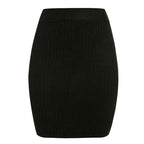 Damen Strickrock im eleganten Rippdesign R&B
