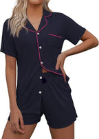 R&B | Strickjacke Revers Loungewear Set