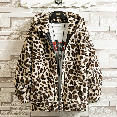 Damen kuschelige Kunstfelljacke R&B