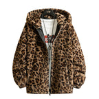 Damen kuschelige Kunstfelljacke R&B