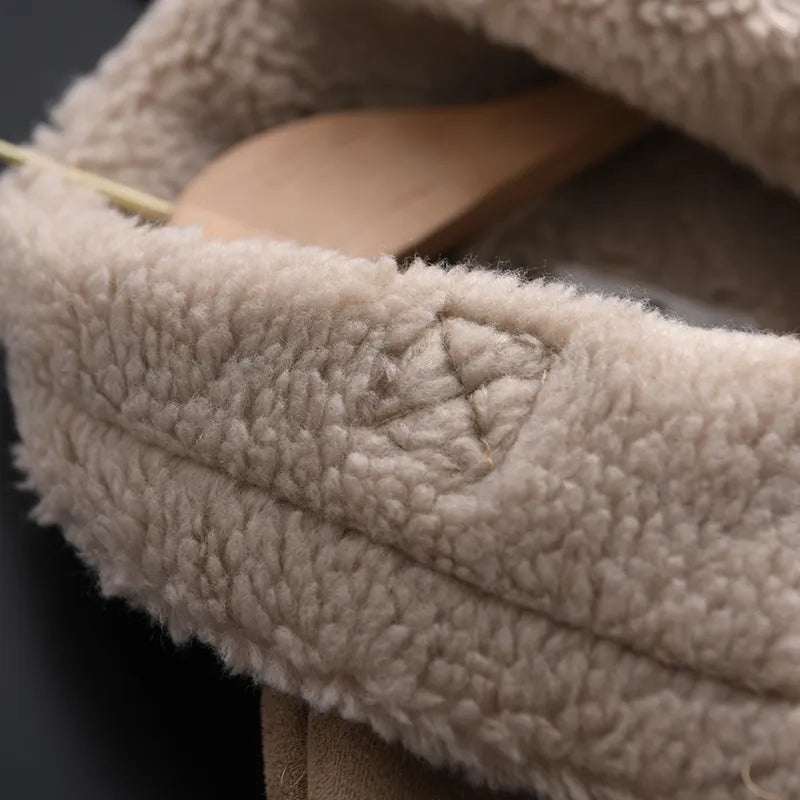R&B | Wildleder Winterjacke - Warm & Stilvoll