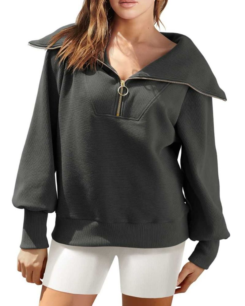 R&B | Halbreißverschluss Vielseitiger Pullover