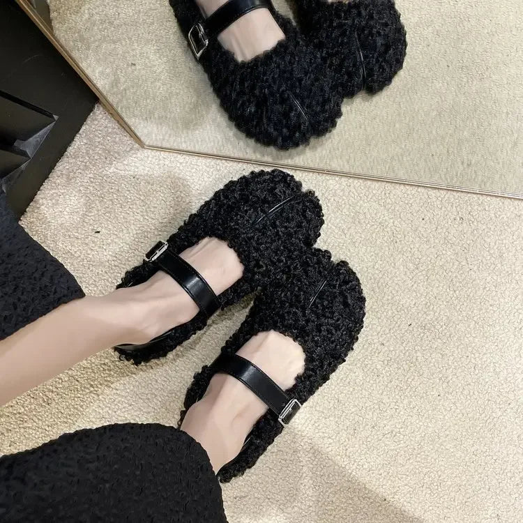 R&B | Winterfleece Schuhe