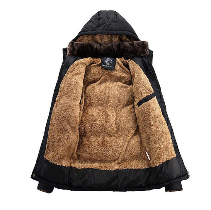 R&B | Fleece-Parka - Stylischer Wintermantel mit einzigartigem Design