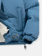 R&B | Warme Reißverschluss Winterjacke Komfort und Stil für Kalte Tage