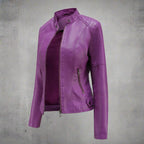 Stilvolle Damen-jacke mit Reißverschlusstaschen
