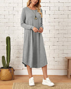 R&B | Lockeres Kleid mit Taschen