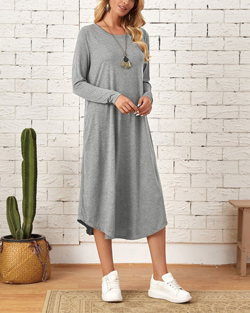 R&B | Lockeres Kleid mit Taschen
