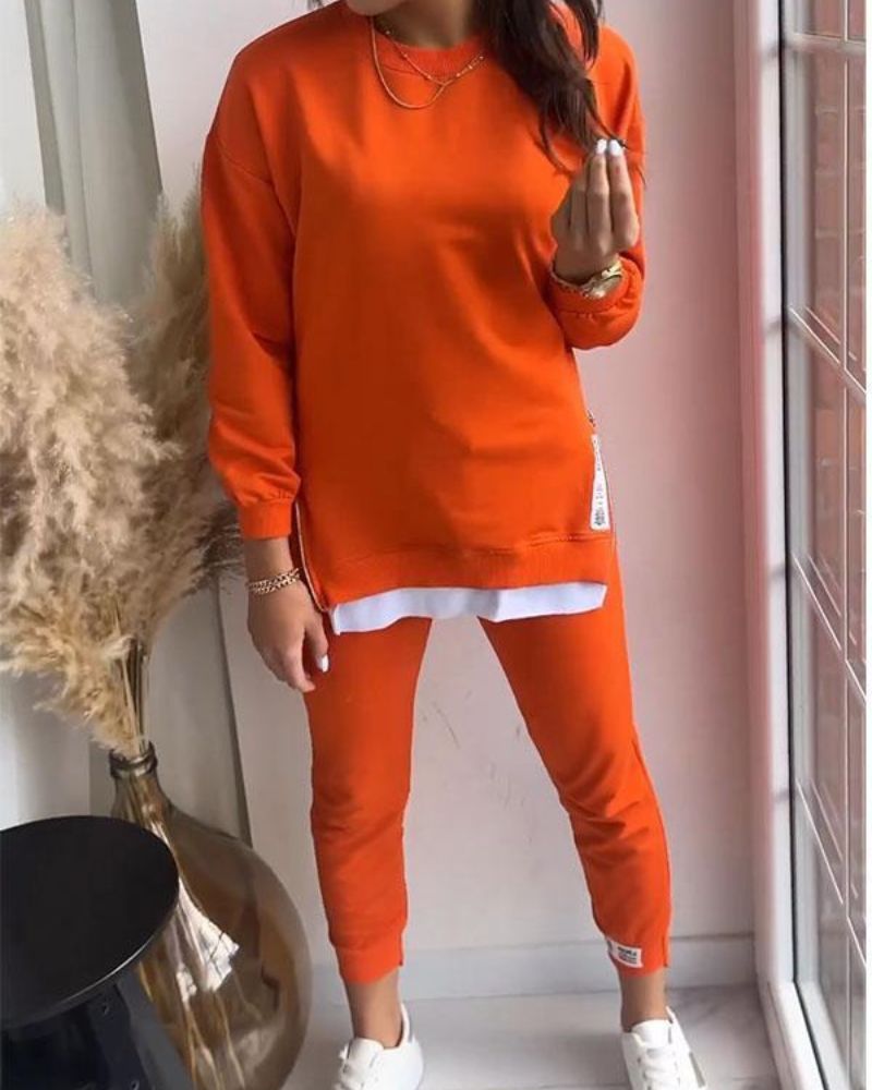 R&B | Sweater und Hose Zweiteiler Set