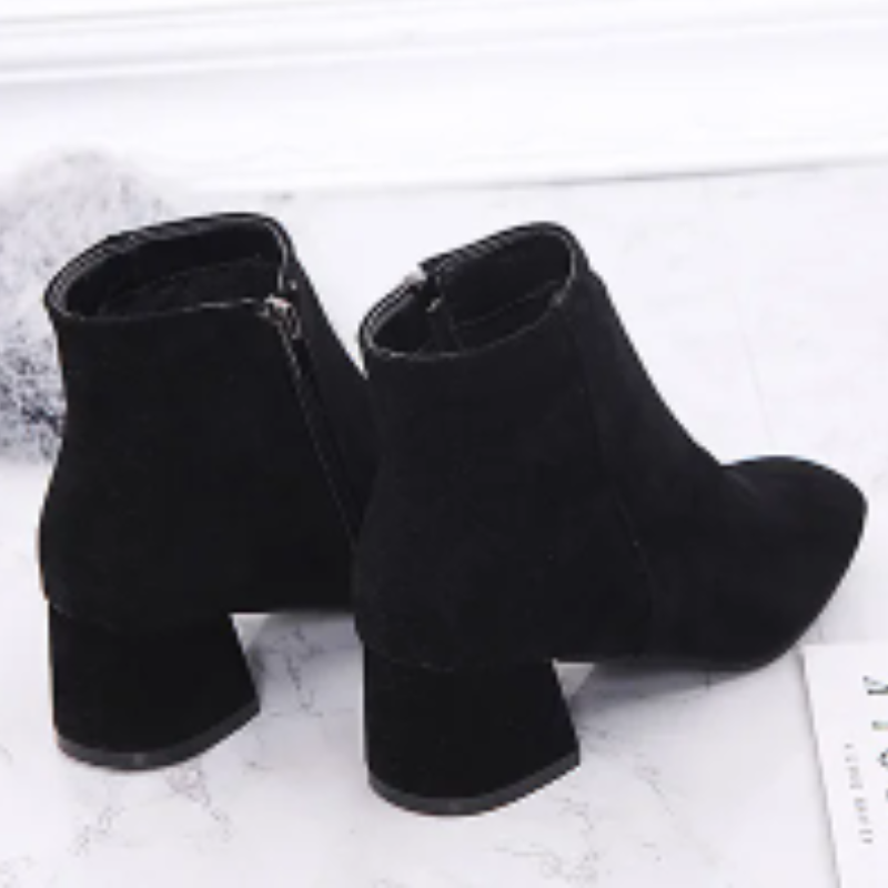 R&B | Moderne Wild Ankle Boots mit Bequemem Absatz Damen Ankle Boots