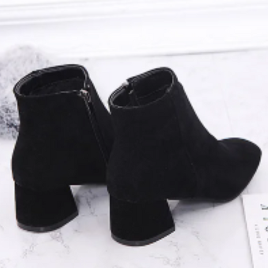 R&B | Moderne Wild Ankle Boots mit Bequemem Absatz Damen Ankle Boots