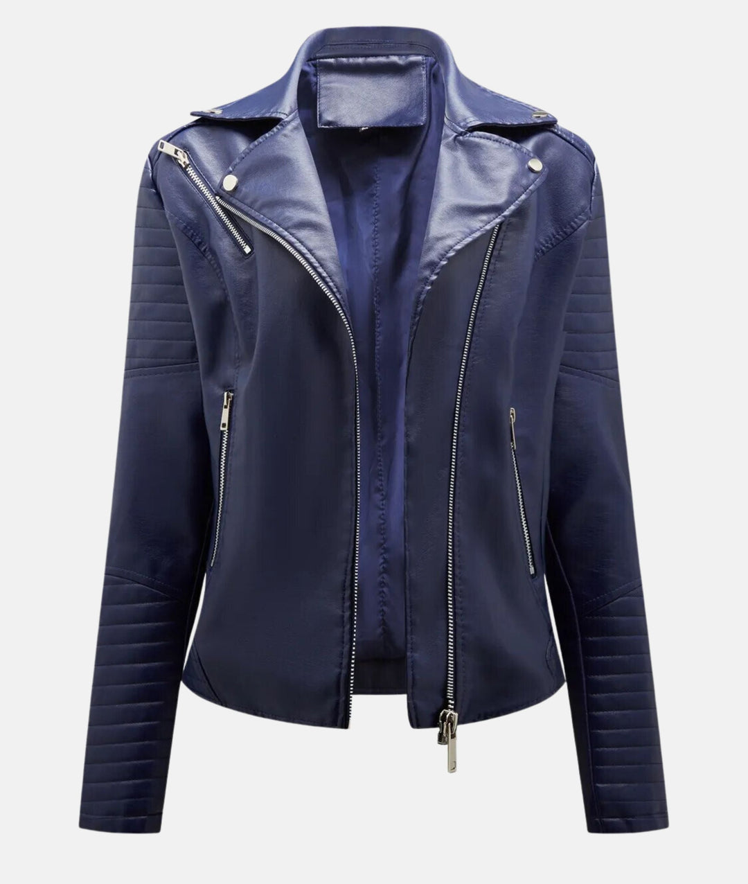 R&B | Damen Bikerjacke aus Kunstleder