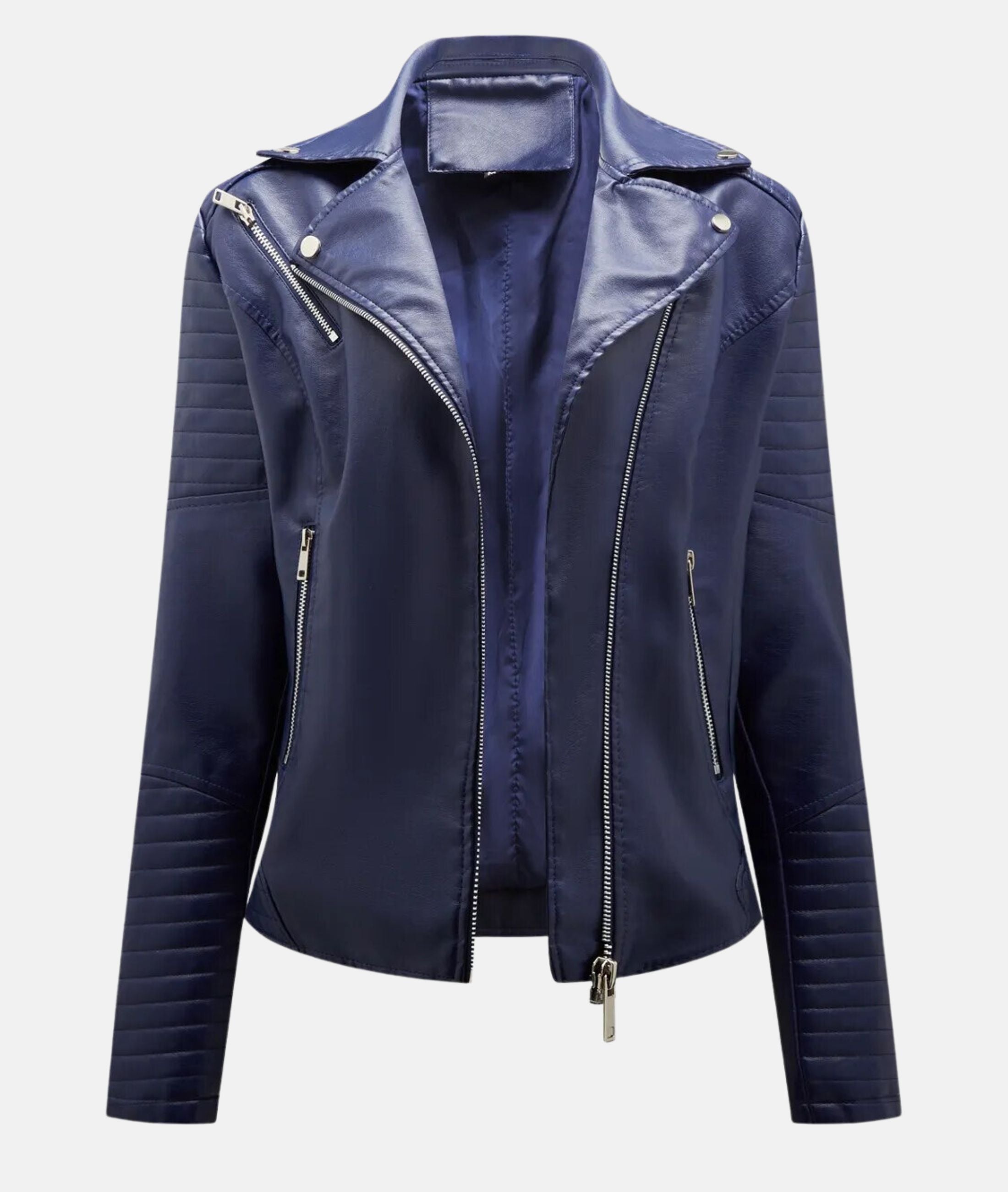 R&B | Damen Kunstleder Bikerjacke