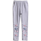 Mädchen Leggings mit floralen Applikationen R&B