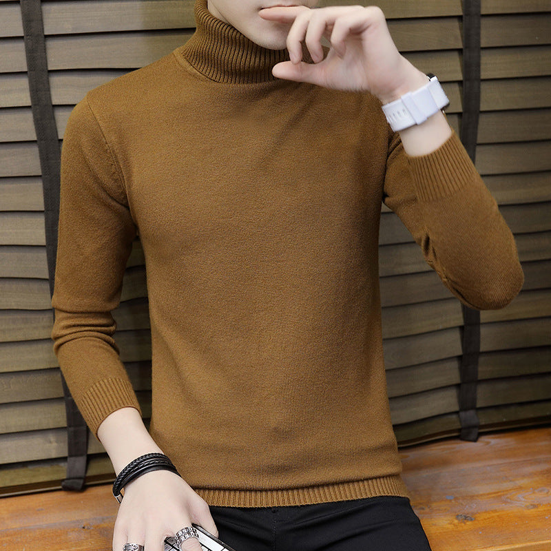 Herren hochgeschlossenes Strickoberteil R&B