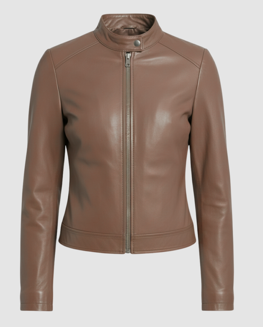 Elegante Lederjacke Damen | R&B