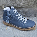 Hochgeschnittene Schnürschuhe mit Eleganten Details R&B