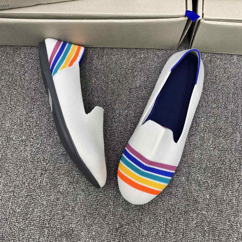 Damen Modische Loafers mit funktionalem Design