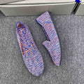 Damen Sportliche Slip-On Schnürschuhe mit atmungsaktivem Obermaterial