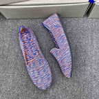 Damen Sportliche Slip-On Schnürschuhe mit atmungsaktivem Obermaterial