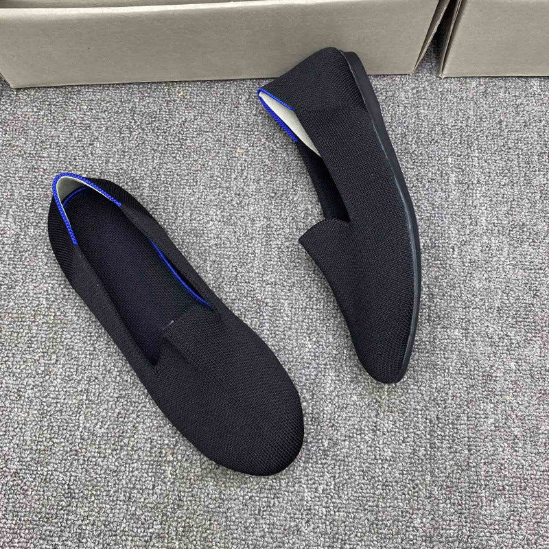 Damen Elegante Mokassins mit modernem Leopardenmuster