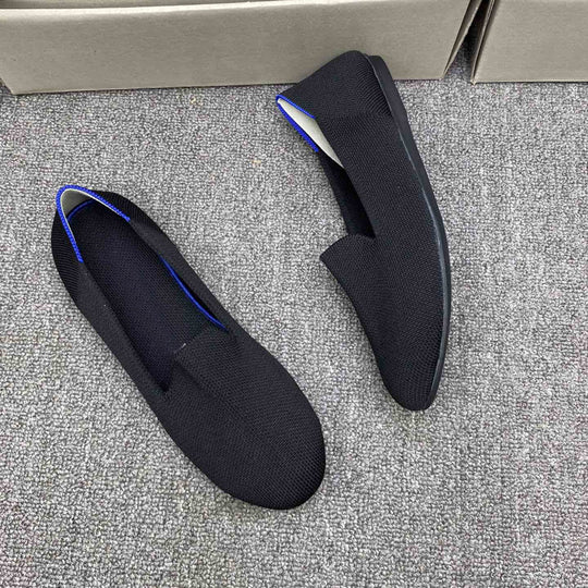 Damen Elegante Mokassins mit modernem Leopardenmuster R&B