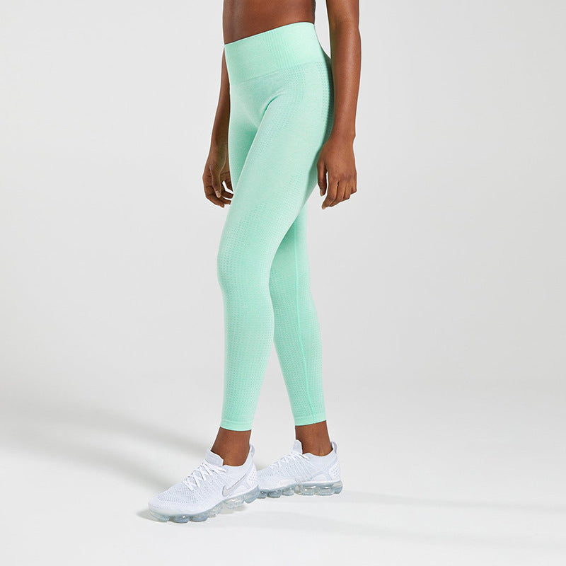 Damen Sportliche Performance-Leggings mit hohem Bund und atmungsaktivem Material R&B