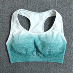 Damen Sportlicher Fitness-BH mit atmungsaktivem Mesh-Material R&B