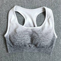 Damen Sportlicher Fitness-BH mit atmungsaktivem Mesh-Material R&B