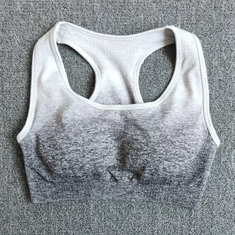 Damen Sportlicher Fitness-BH mit atmungsaktivem Mesh-Material R&B