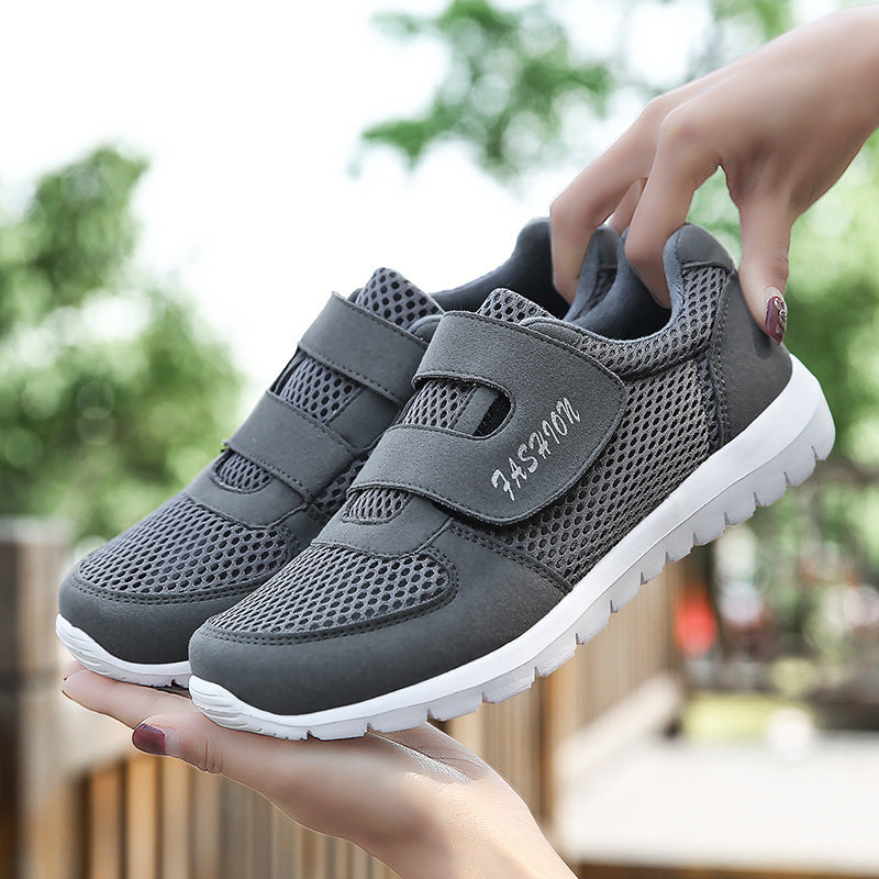 Damen Sportliche Sneaker mit rutschfester Sohle und atmungsaktivem Netzdesign R&B