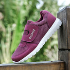 Damen Sportliche Sneaker mit rutschfester Sohle und atmungsaktivem Netzdesign R&B