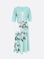 R&B | Zweitiligs Kleid Schick/Elegant Vielseitigs Design