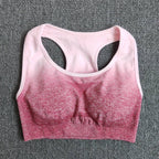 Damen Sportlicher Fitness-BH mit atmungsaktivem Mesh-Material R&B