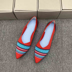 Damen Ballerinas mit modernem Stoffdesign und komfortabler Passform