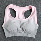 Damen Sportlicher Fitness-BH mit atmungsaktivem Mesh-Material R&B