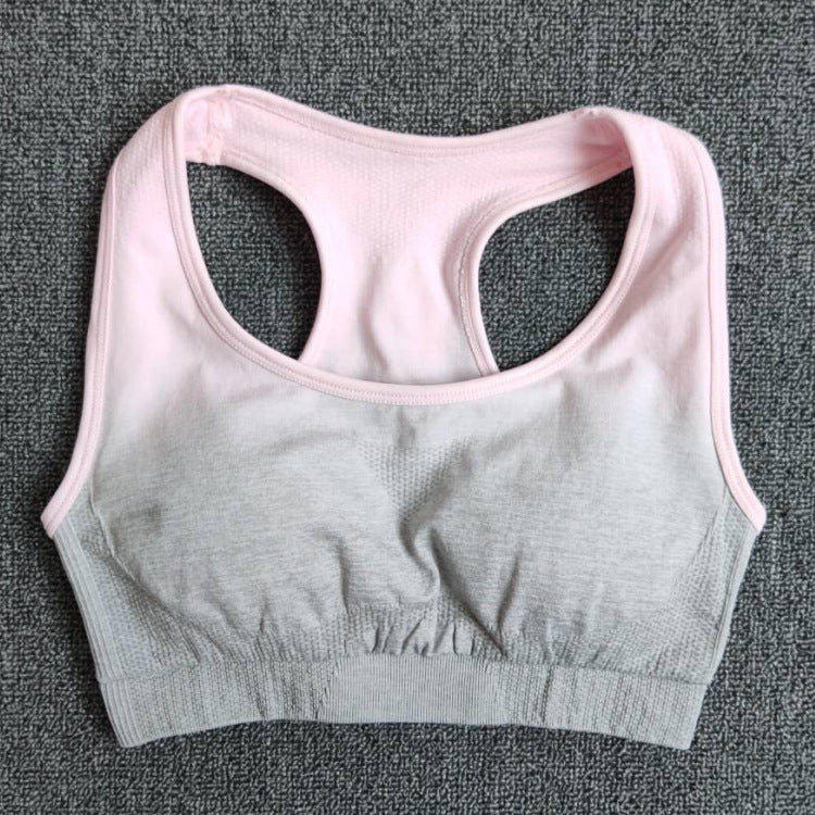 Damen Sportlicher Fitness-BH mit atmungsaktivem Mesh-Material R&B