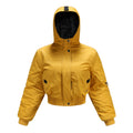Damen modische kurz geschnittene Winterjacke