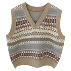 Damen Strickpullover mit modernem Fair Isle-Muster R&B