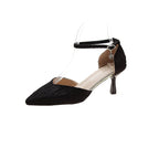Damen elegante Slingback-Pumps mit transparentem Riemen