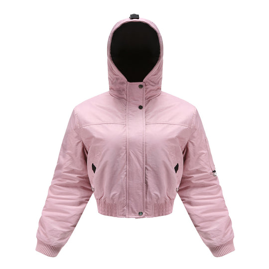 Damen modische kurz geschnittene Winterjacke R&B