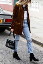 R&B | Blazer aus Samt im Streetstyle