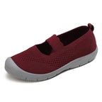 Damen Atmungsaktive Slip-On Freizeitschuhe mit flexiblem Design
