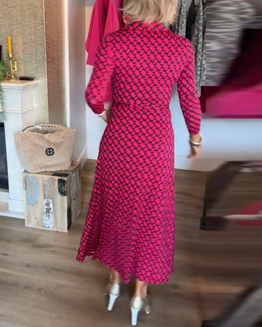R&B | Maxikleid mit V-Ausschnitt