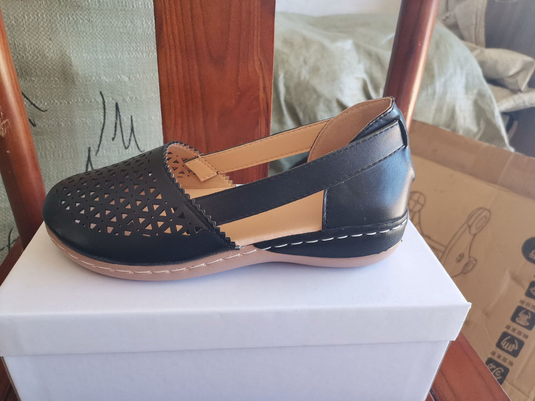 Damen Komfortable und luftige Riemensandalen R&B