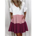 R&B | Pendelkleid mit V-Ausschnitt