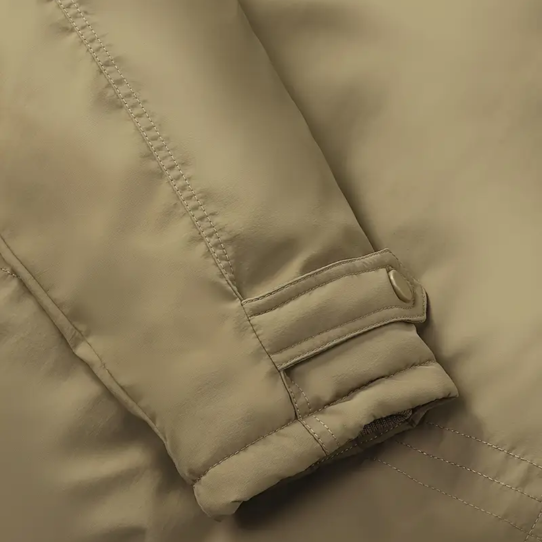 R&B | Herren Winterjacke mit plüschigem Futter & Kapuze