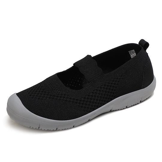 Damen Atmungsaktive Slip-On Freizeitschuhe mit flexiblem Design R&B