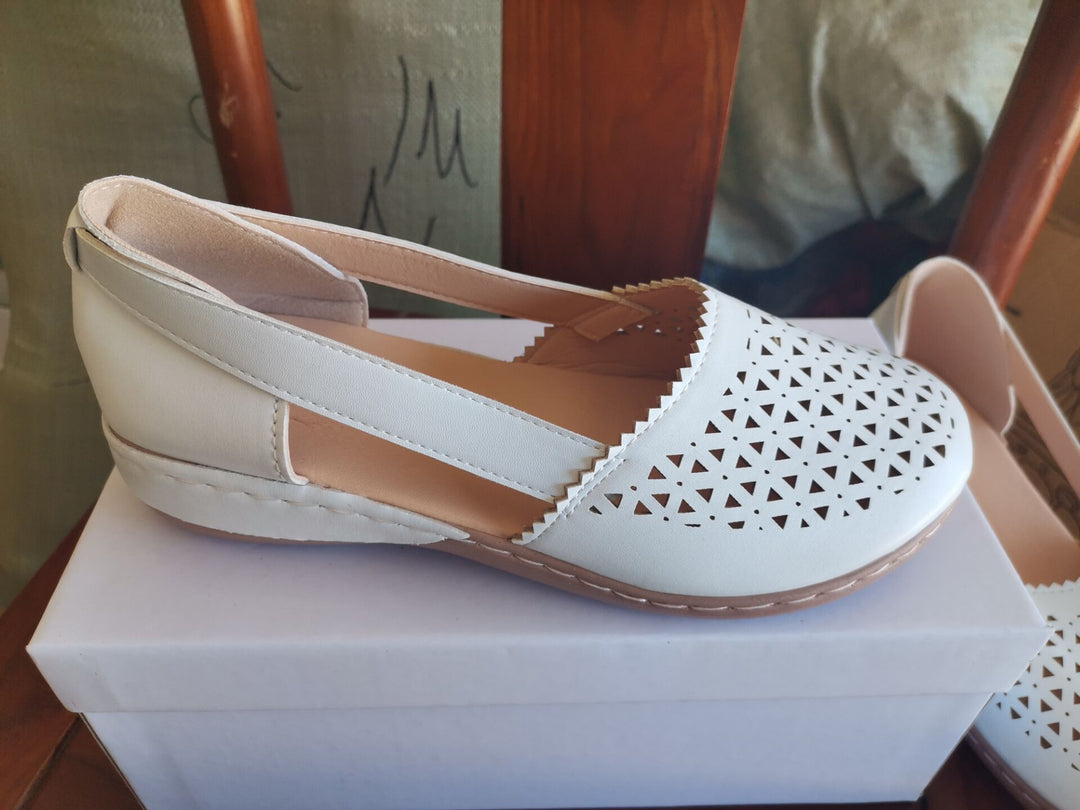 Damen Komfortable und luftige Riemensandalen R&B