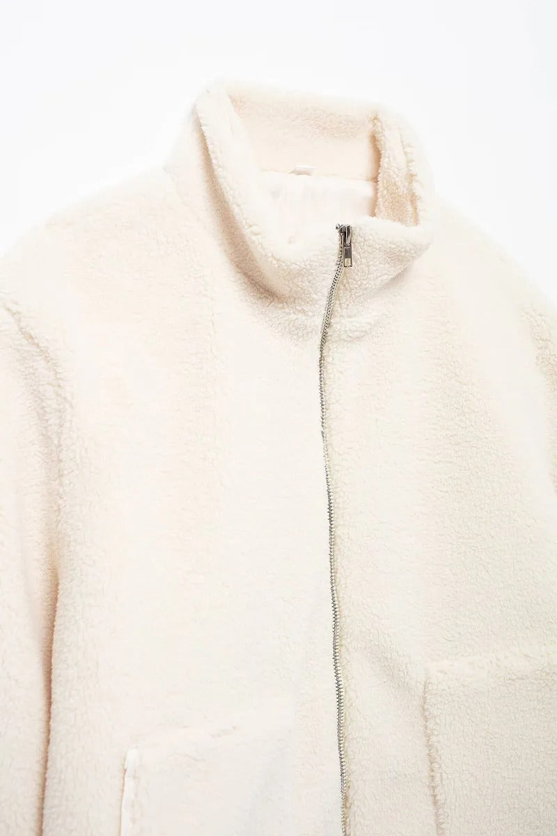 R&B | Stilvolle Damen Teddyjacke